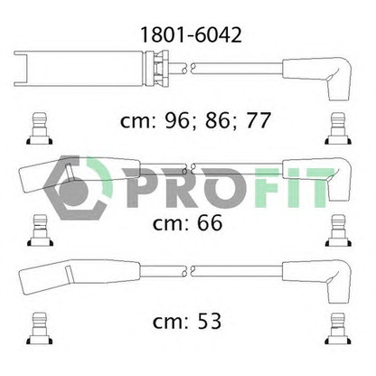 Photo Ignition Cable Kit PROFIT 18016042