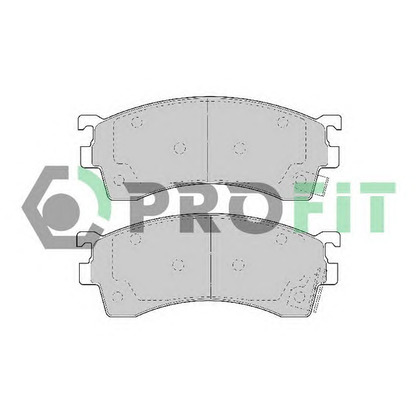 Photo Brake Pad Set, disc brake PROFIT 50000950