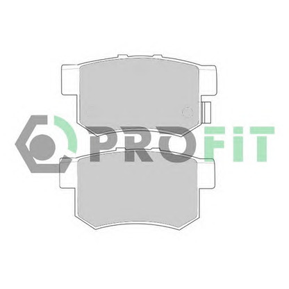 Photo Kit de plaquettes de frein, frein à disque PROFIT 50000956C