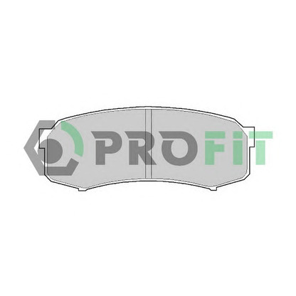 Photo Brake Pad Set, disc brake PROFIT 50001021C