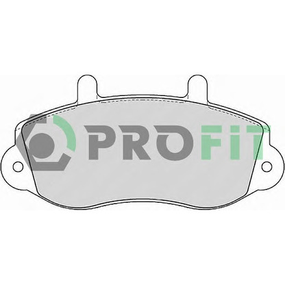 Photo Brake Pad Set, disc brake PROFIT 50001292