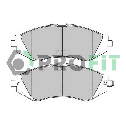 Photo Brake Pad Set, disc brake PROFIT 50001369C