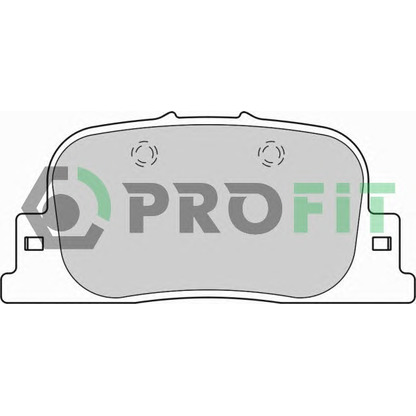 Photo Brake Pad Set, disc brake PROFIT 50001686