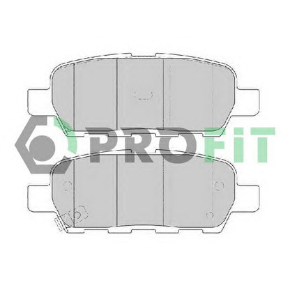 Photo Brake Pad Set, disc brake PROFIT 50001693C
