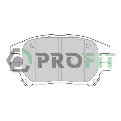 Photo Kit de plaquettes de frein, frein à disque PROFIT 50001697C
