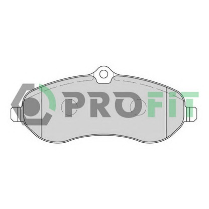 Photo Brake Pad Set, disc brake PROFIT 50001771