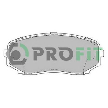 Photo Brake Pad Set, disc brake PROFIT 50002019C