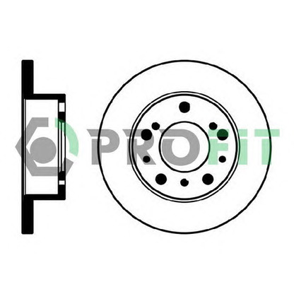 Photo Gasket, cylinder head cover PROFIT 50100063