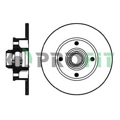 Photo Brake Disc PROFIT 50100137