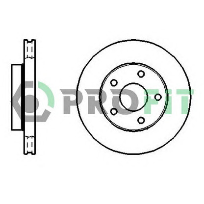 Фото Тормозной диск PROFIT 50100180