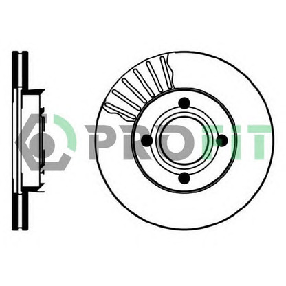 Photo Brake Disc PROFIT 50100193