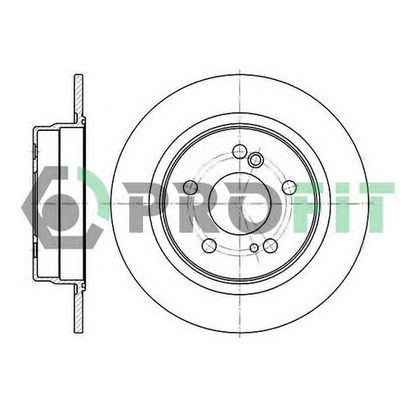 Photo Disque de frein PROFIT 50100224