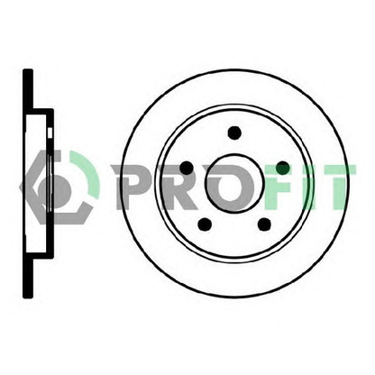 Photo Brake Disc PROFIT 50100232