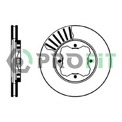 Photo Brake Disc PROFIT 50100450