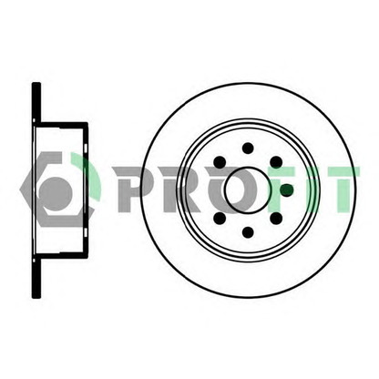 Photo Brake Disc PROFIT 50100814