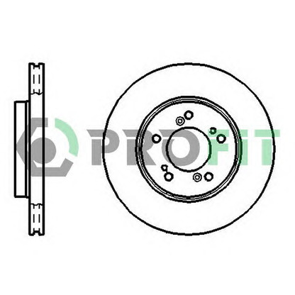 Фото Тормозной диск PROFIT 50100829