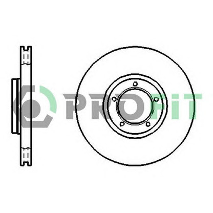 Photo Brake Disc PROFIT 50100849