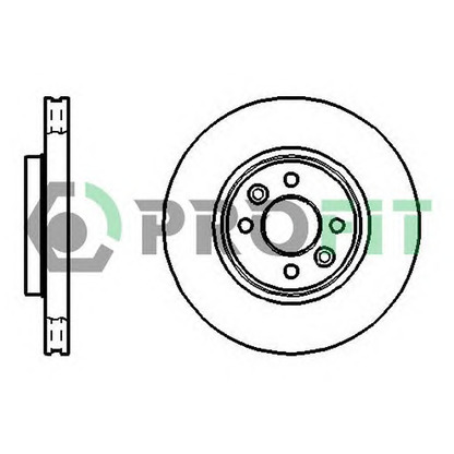 Photo Brake Disc PROFIT 50101124