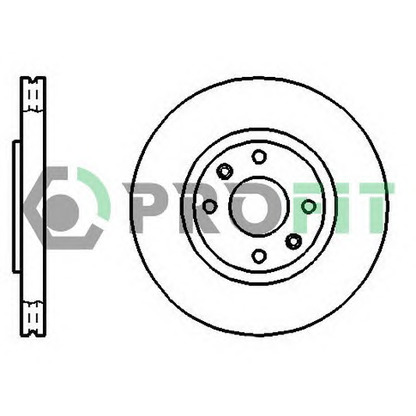 Фото Тормозной диск PROFIT 50101152