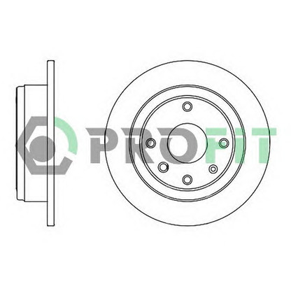 Photo Brake Disc PROFIT 50102002