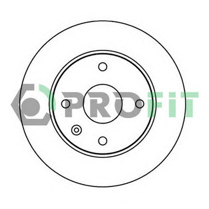 Photo Disque de frein PROFIT 50102003