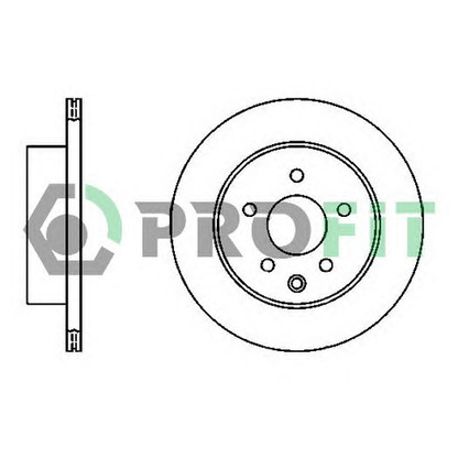 Photo Brake Disc PROFIT 50102020