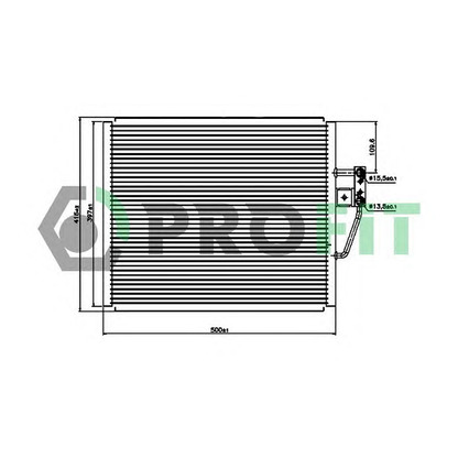 Photo Condenser, air conditioning PROFIT PR0062C1