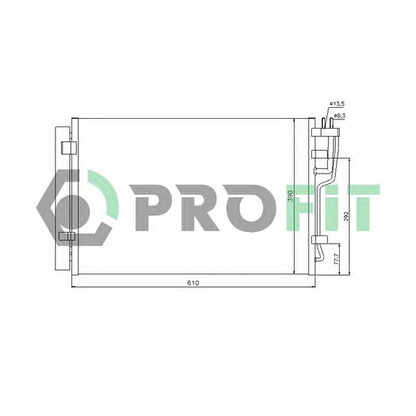 Foto Condensador, aire acondicionado PROFIT PR1308C1