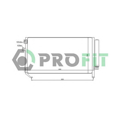 Photo Condenser, air conditioning PROFIT PR2028C1