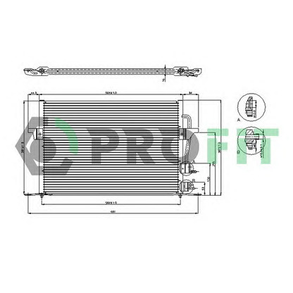 Photo Condenser, air conditioning PROFIT PR2533C1