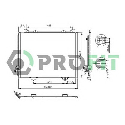 Foto Condensador, aire acondicionado PROFIT PR3510C1