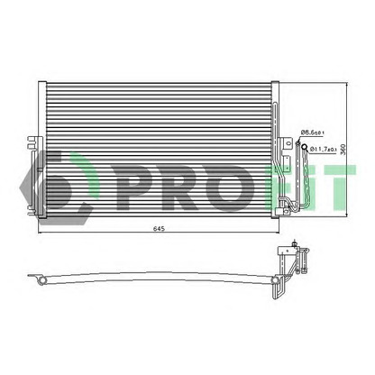 Photo Condenser, air conditioning PROFIT PR5077C1