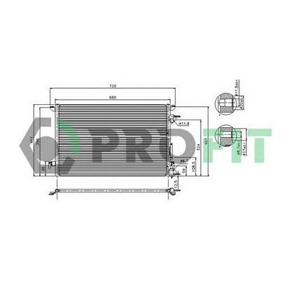 Photo Condenser, air conditioning PROFIT PR5081C1