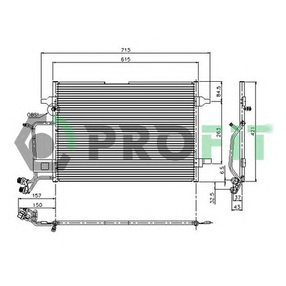 Foto Condensatore, Climatizzatore PROFIT PR9540C3