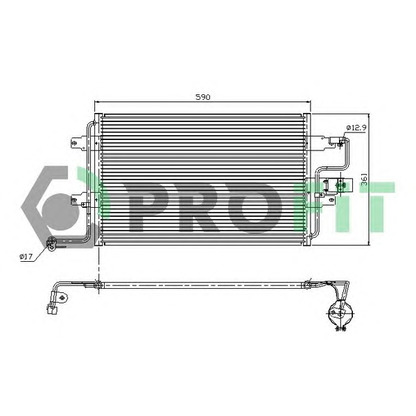 Foto Condensador, aire acondicionado PROFIT PR9545C1