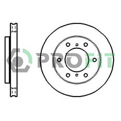 Photo Brake Disc PROFIT 50101384