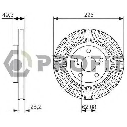 Foto Disco  freno PROFIT 50101646