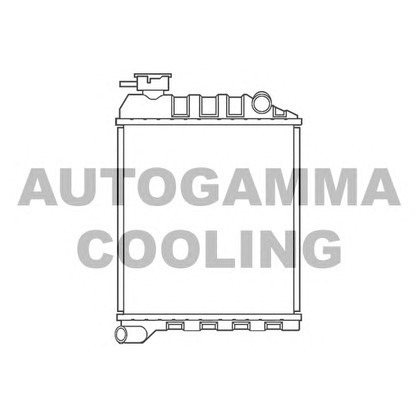Photo Radiateur, refroidissement du moteur AUTOGAMMA 100075