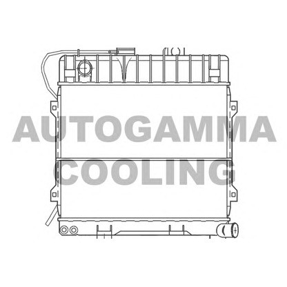 Photo Radiateur, refroidissement du moteur AUTOGAMMA 100089