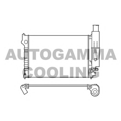 Photo Radiateur, refroidissement du moteur AUTOGAMMA 100215