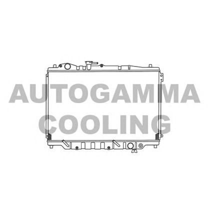 Zdjęcie Chłodnica, układ chłodzenia silnika AUTOGAMMA 100502