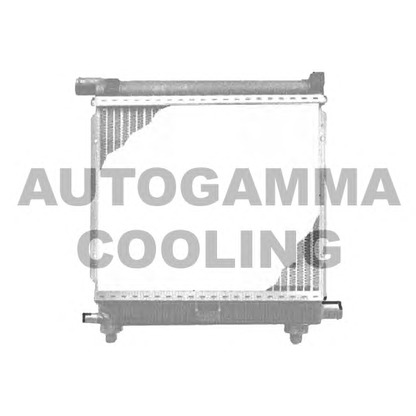 Photo Radiator, engine cooling AUTOGAMMA 100511