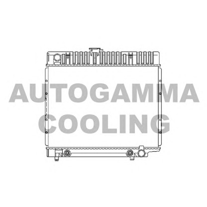 Photo Radiateur, refroidissement du moteur AUTOGAMMA 100535