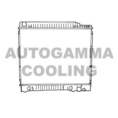 Photo Radiateur, refroidissement du moteur AUTOGAMMA 100537