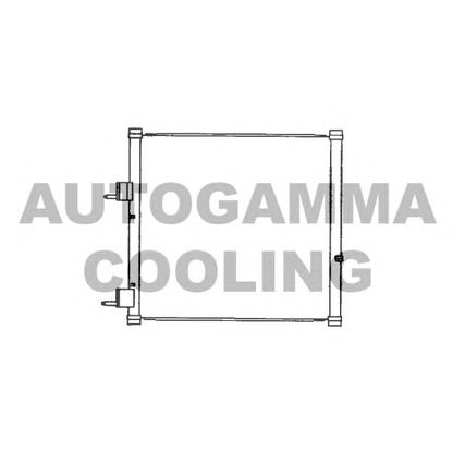Photo Condenser, air conditioning AUTOGAMMA 100573