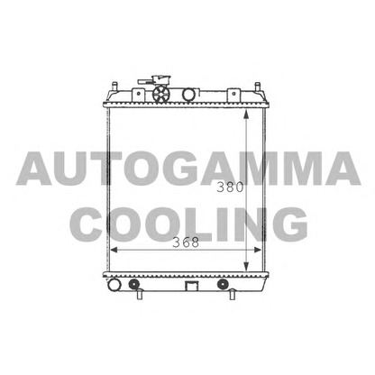 Foto Kühler, Motorkühlung AUTOGAMMA 100628