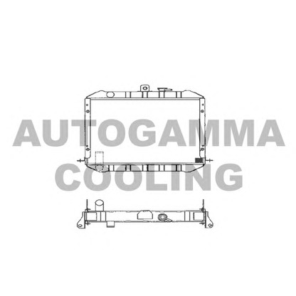 Photo Radiateur, refroidissement du moteur AUTOGAMMA 101022