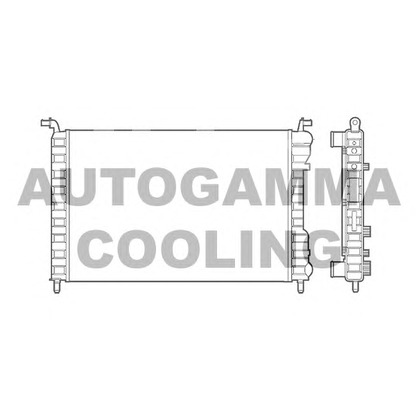 Foto Kühler, Motorkühlung AUTOGAMMA 101188