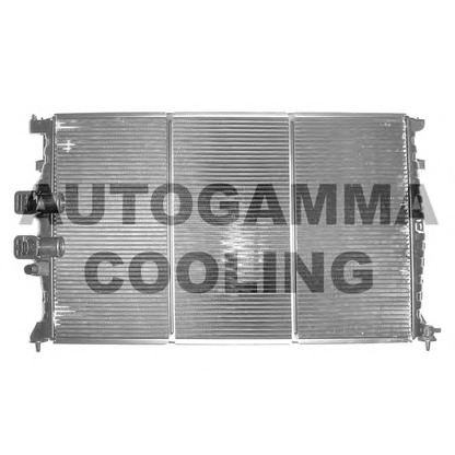 Foto Radiador, refrigeración del motor AUTOGAMMA 101234