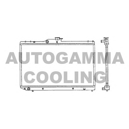 Zdjęcie Chłodnica, układ chłodzenia silnika AUTOGAMMA 101277